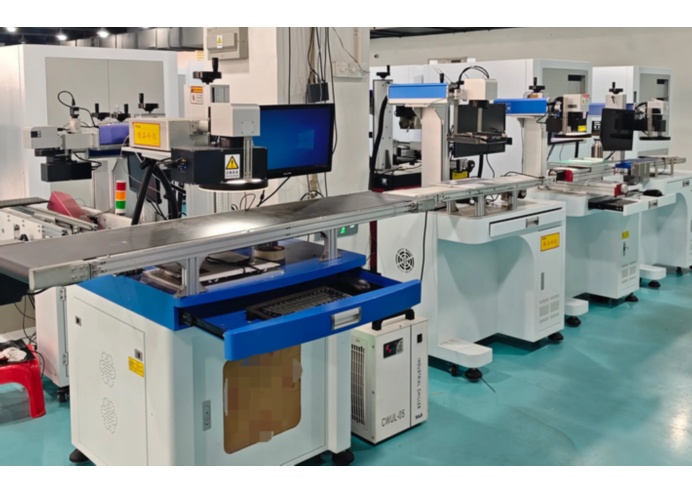 不同激光波長對材料打標效果對比