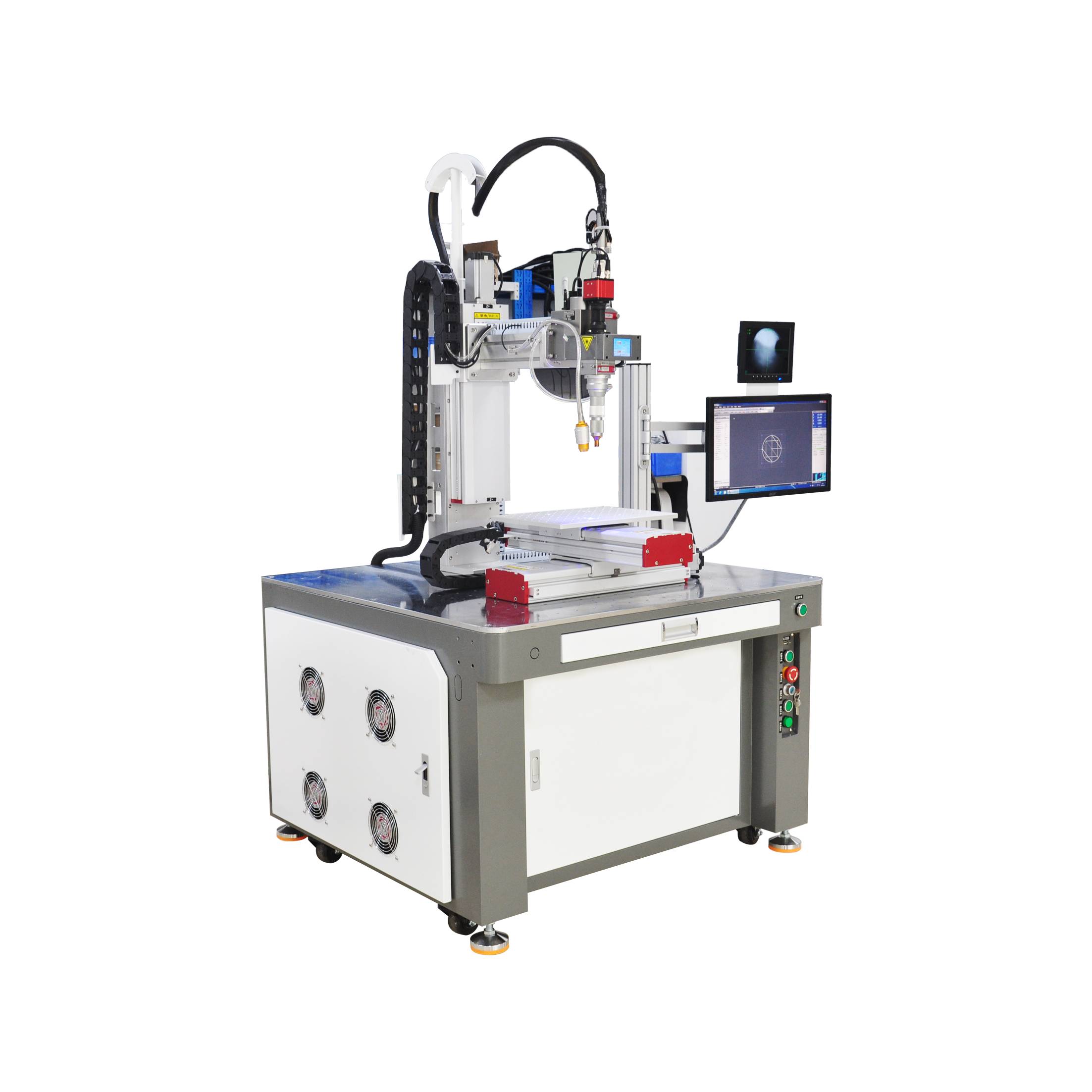 動力電池雙層板焊接機